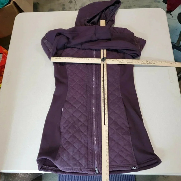 Be‎ Boundless Thermo-Lock Melange Quilted Jacket Maroon Size S - Picture 9 of 11